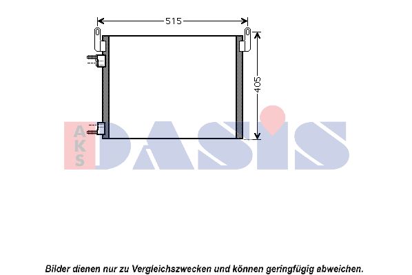 AKS DASIS Kondensators, Gaisa kond. sistēma 152037N